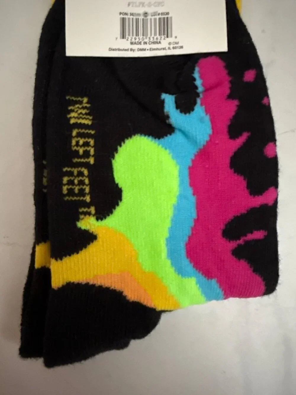 Two Left Feet Kids Crazy For Color Socks Small Feet Ages 3-6 Sizes 8-13 Rainbow